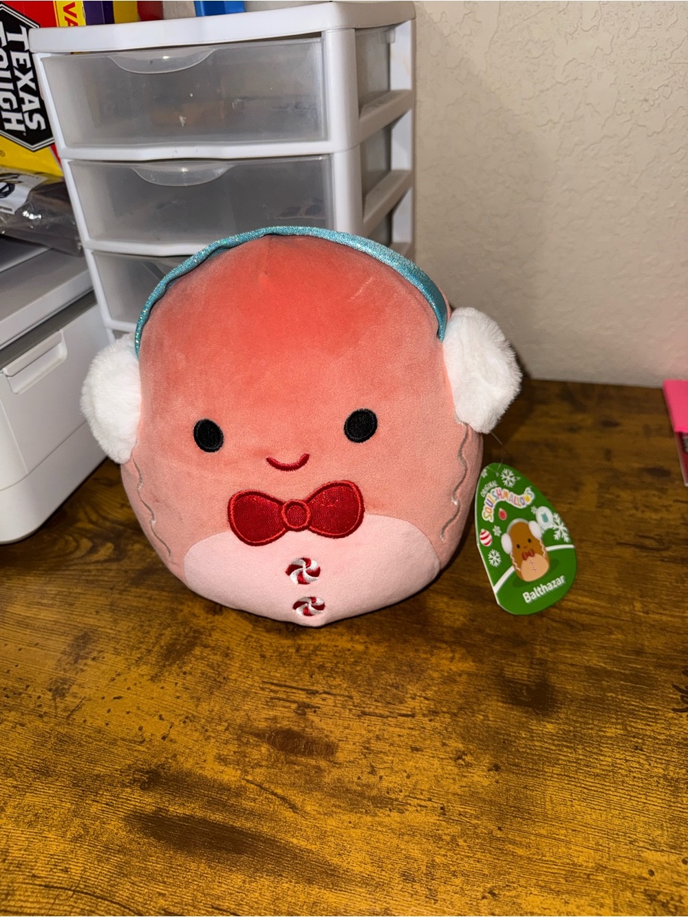 Squishmallows Balthazar Gingerbread Man Plush